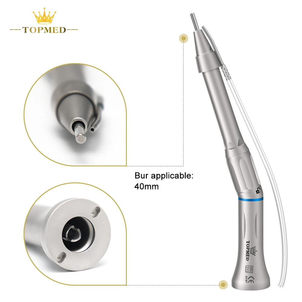 Straight Head Turbine Handpiece Endodontic Dental Surgical Handpiece