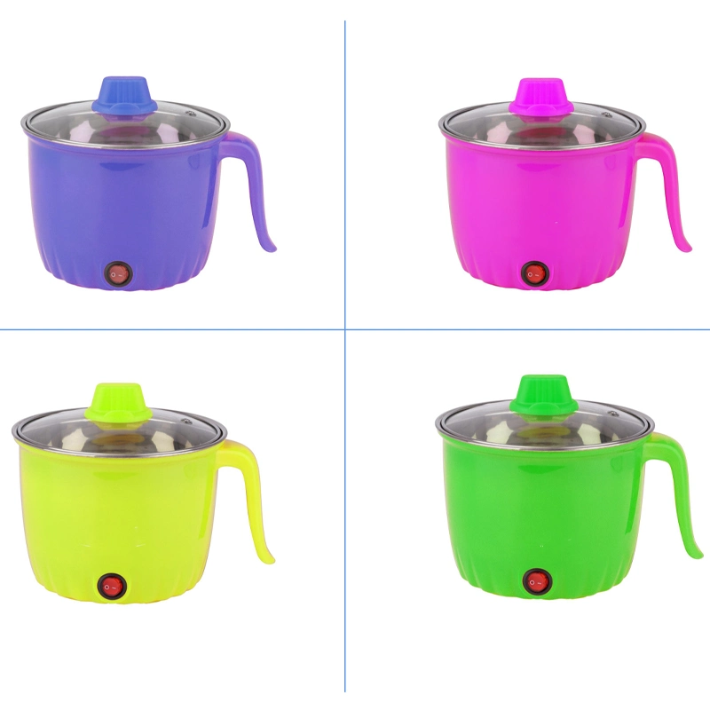 Petits appareils de cuisine National Electric en acier inoxydable antiadhésif Cuiseur électrique automatique Pot multi-cuisinières Mini cuiseur de voyage Poêle.