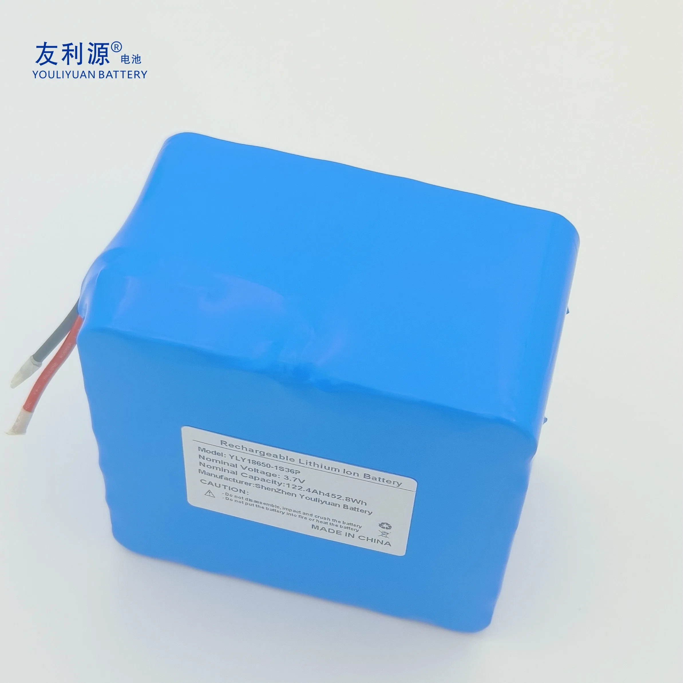 High quality/High cost performance  MSDS Certificate 18650 122.4ah 3.7V Rechargeable Lithium Ion Battery Pack Power Battery Solar Panel Battery Pack for CCTV Camera