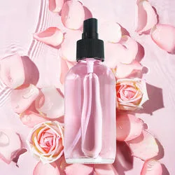 AIXIN Belleza Cosméticos etiqueta privada Rosa Facial Mist Toner Spray Reparación de la piel Iluminación cara hidratante Toner Spray agua de rosa