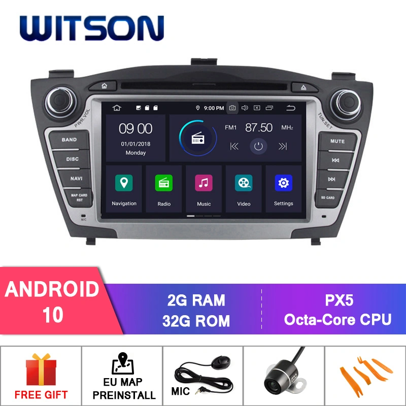 Witson Android 10 Car Radio Bluetooth Player for Hyundai IX35 2010-2013 Vehicle Audio GPS Multimedia