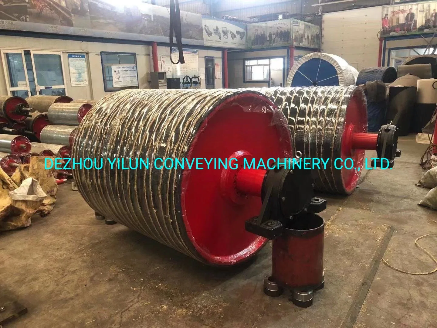 Tail Pulley / Snub Pulley / Take up Pulley for Bulk Material Belt Conveyor