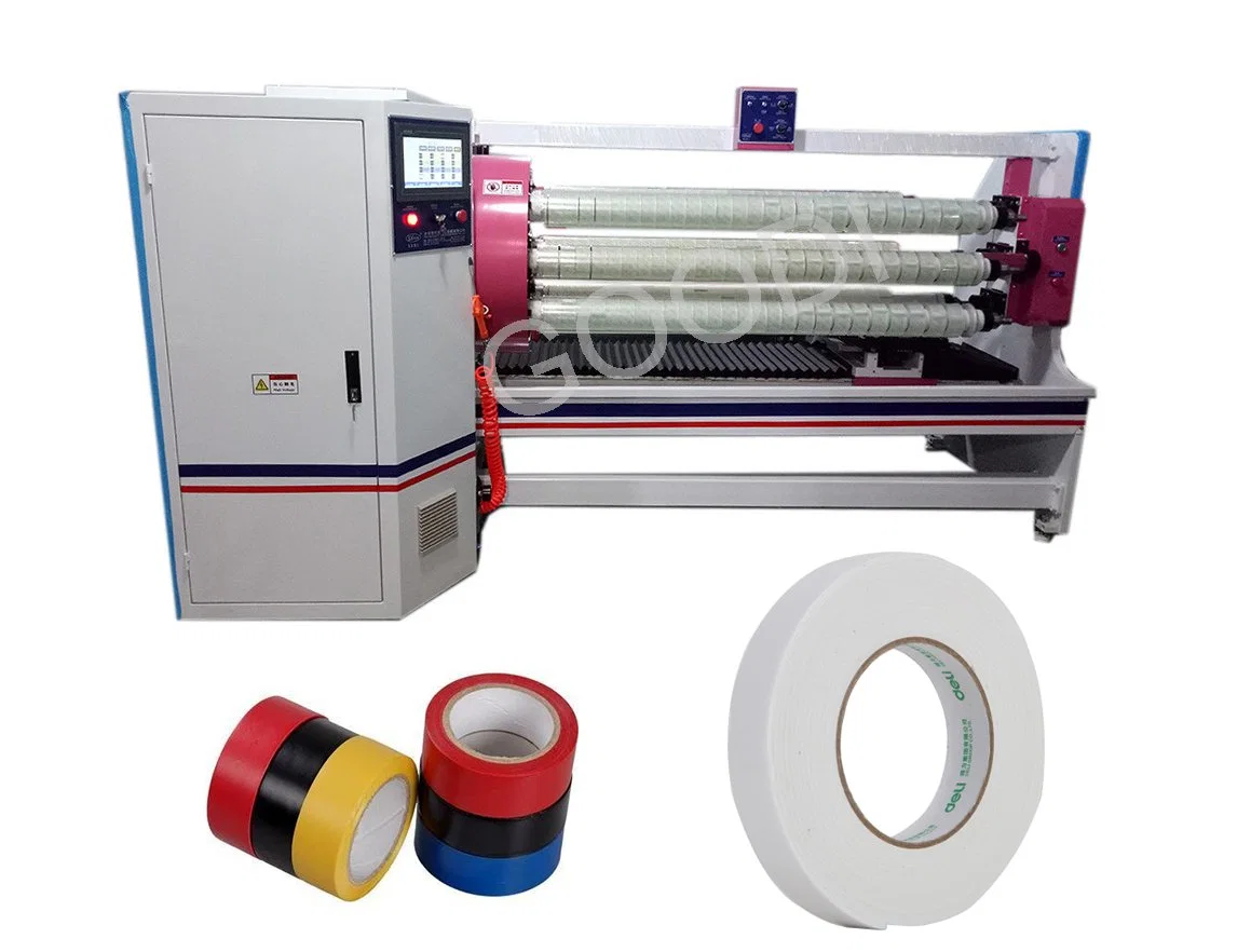 6 Shafts PVC Insulation Tape Cutting Making Machine Adhesive Tape Machine Manufacturer