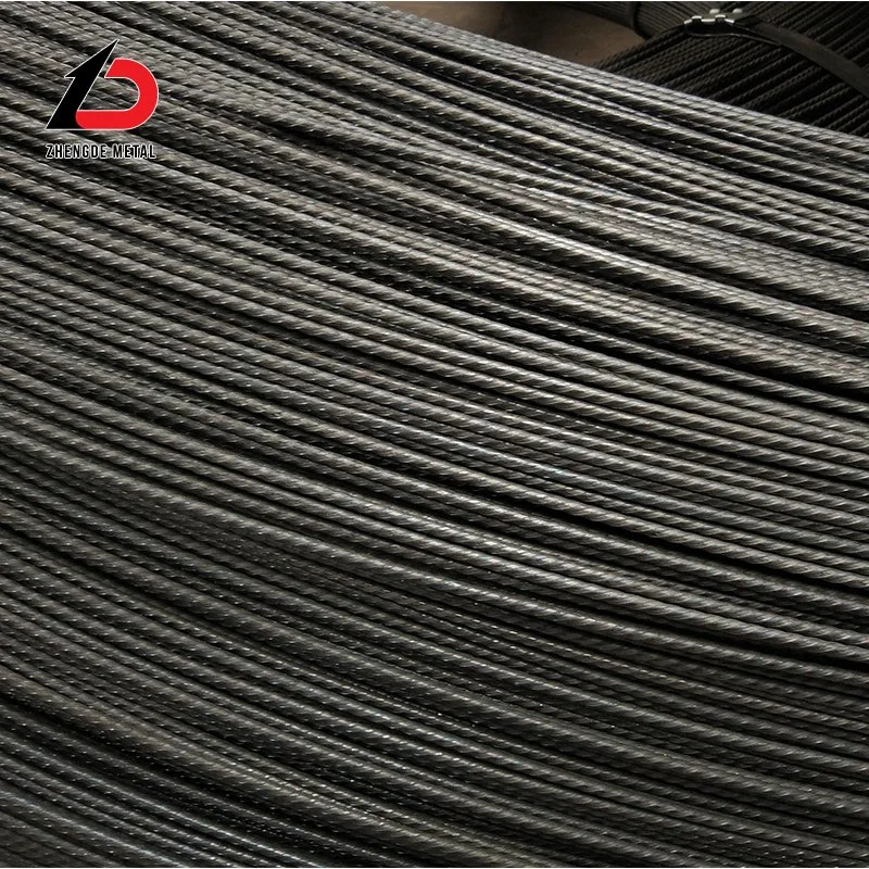 High Tension 1670MPa 3mm 4.0mm 4.8mm 5.0mm 6.0mm 7.0mm Prestressed Concrete Spiral Ribbed Steel PC Wire