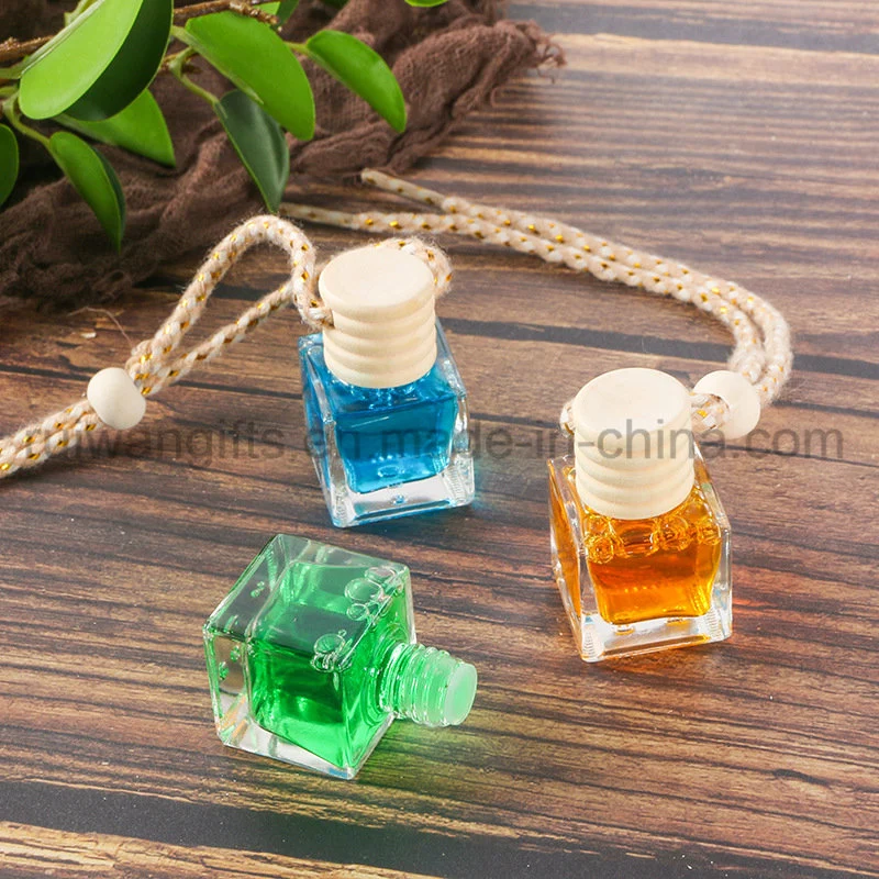 8ML غطاء خشبي ديفيوسر يعلق العطور