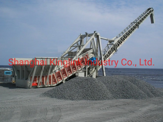 Tire Typr Mobile Shiploader Belt Conveyor Transport Bulk Cargo to Ship