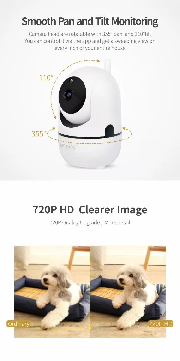 Dropshipping Baby Pet Monitor Camaras Espias 1080P Mini Full HD Cam Indoor Digital Video WiFi CCTV Camera for Home Security