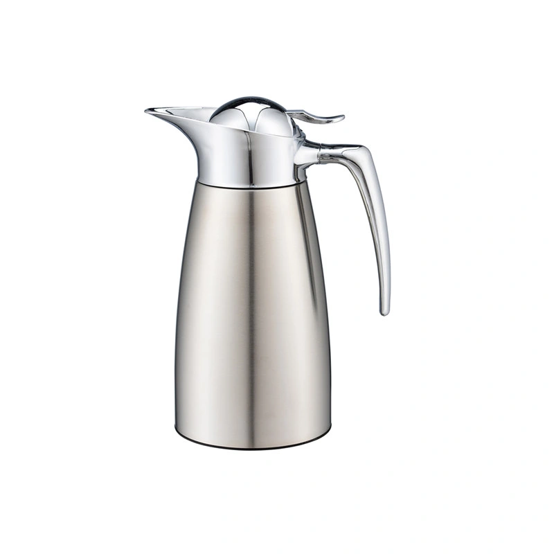 800ml Factory Stainless Steel Vacuum Jug Coffee Pot with Handle