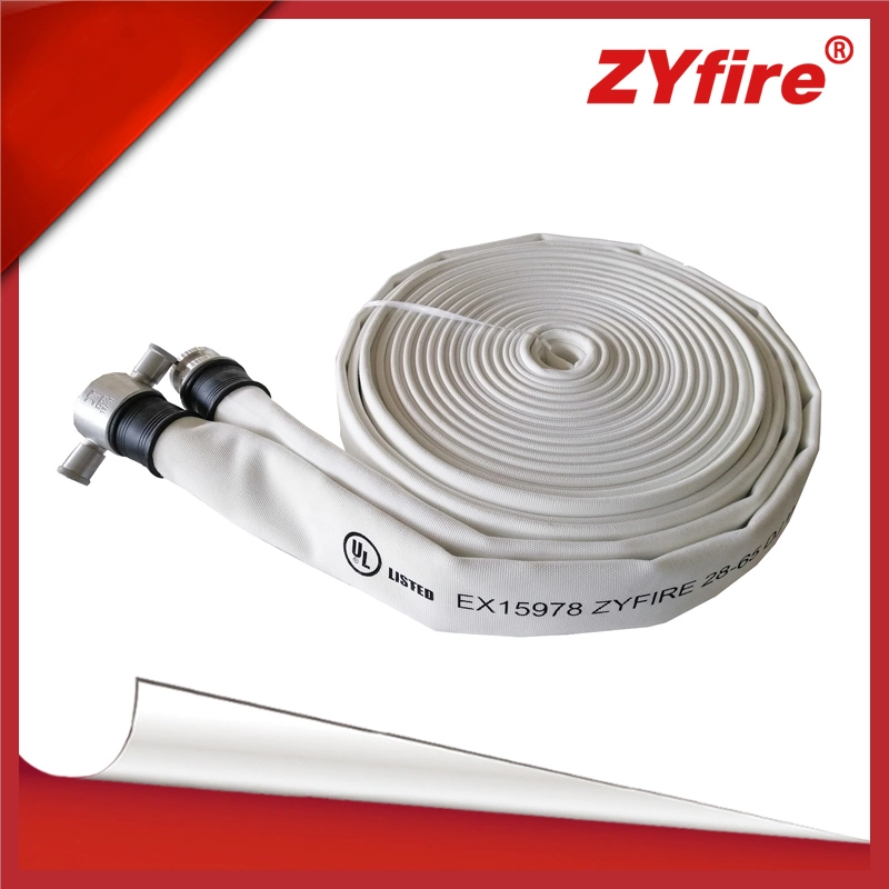 Aplicação Zyfire UL. Mangueira de incêndio/camisa dupla 2 mangueira de revestimento EPDM de 65 mm 1/2" para combate a incêndios