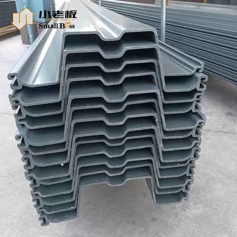 Su718 PVC Sheet Pile for River Bank Protection and Seawall