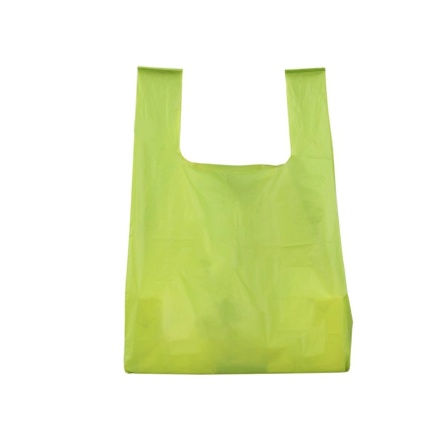 Best Sale 100% Biodegradable Bag Shopping Carrier T Shirt Factory Price Bags