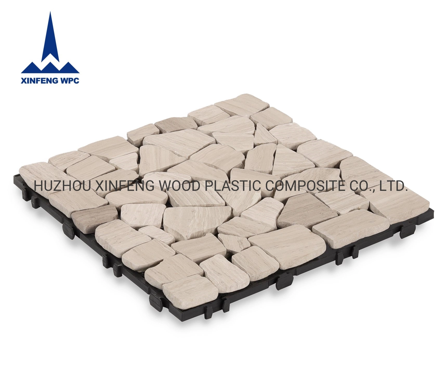 Huzhou Xinfeng White Stone Interlocking DIY Tile