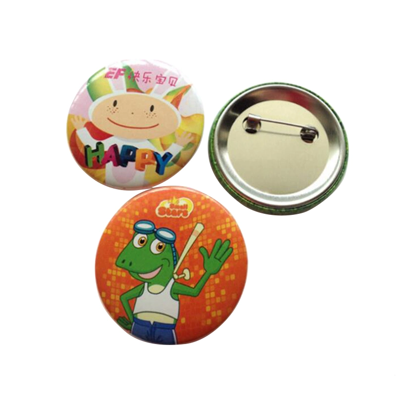 Hot Custom Fast Delivery Cheap India Badges India Flag Round Pin Button Badges Photo Printing Tin Button Badge for Party