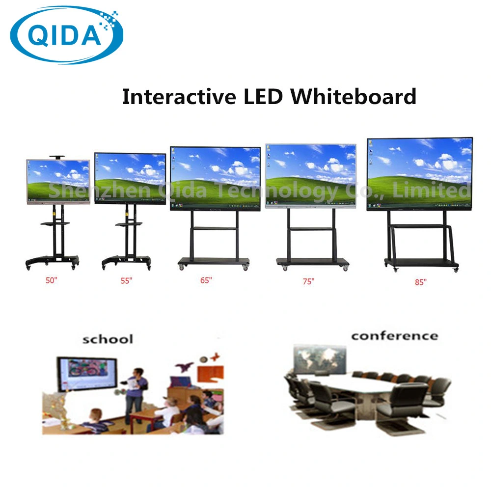 Newest Design 86'' Interactive Touch Screen Writing Board LCD Display