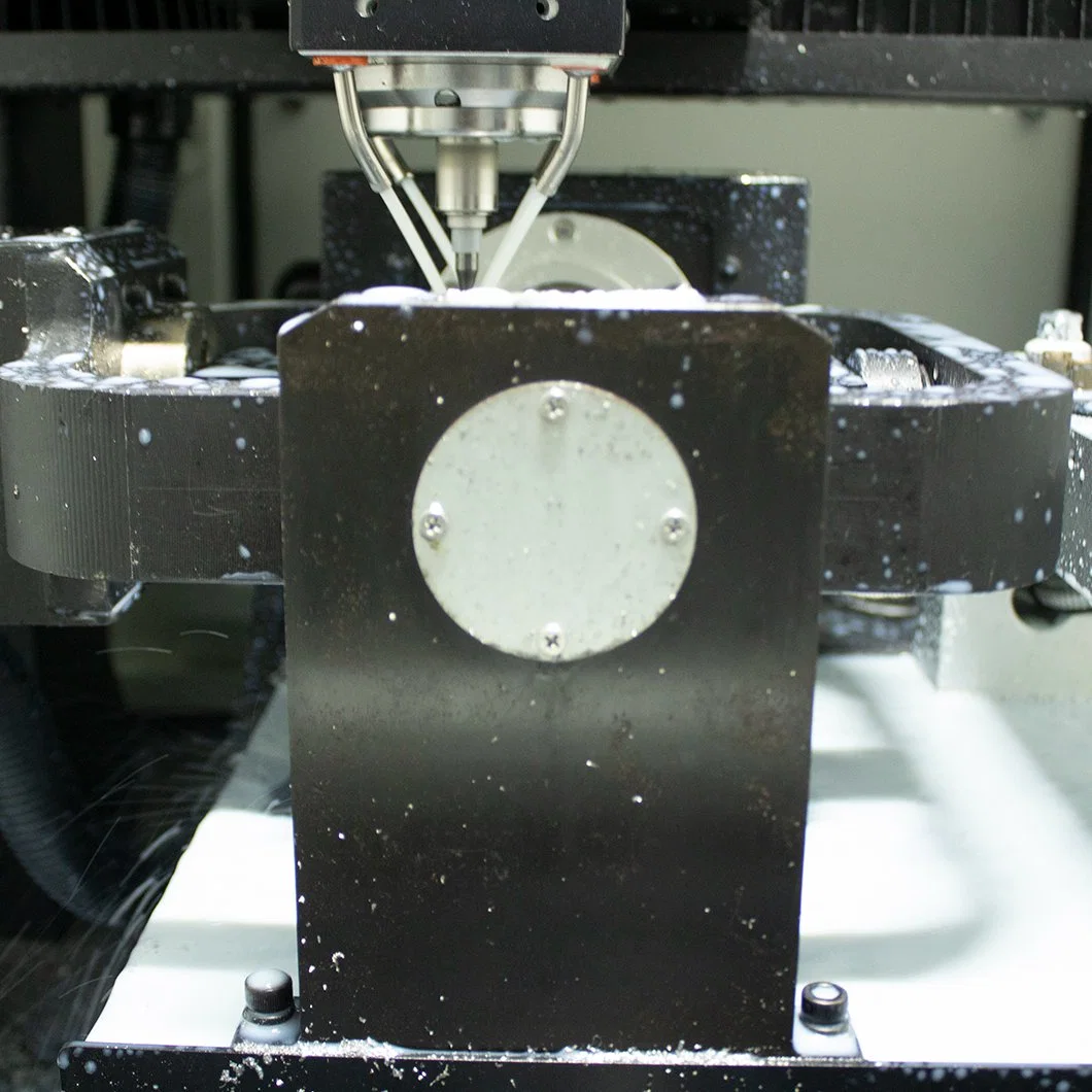 5 CAD CAM dentaire de l'axe machine à fraiser pour culée de l'implant/ couronne monolithique