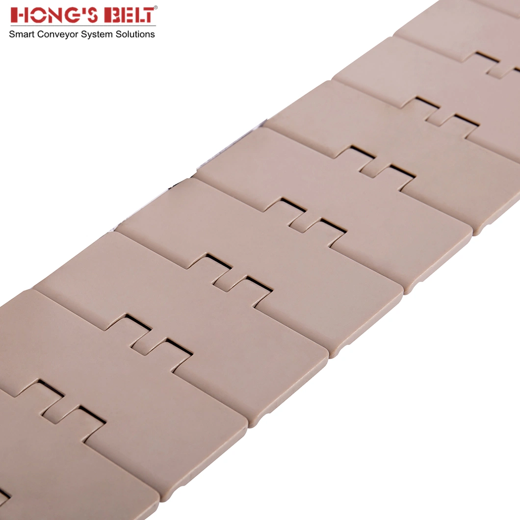 Cadena de plástico de flexión lateral Hongsbelt HS-820-K325 para mesas