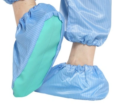 Ln-1560321b Anti-Static Shoe Cover Washable Shoecover with 35cm Anti-Slip Sole