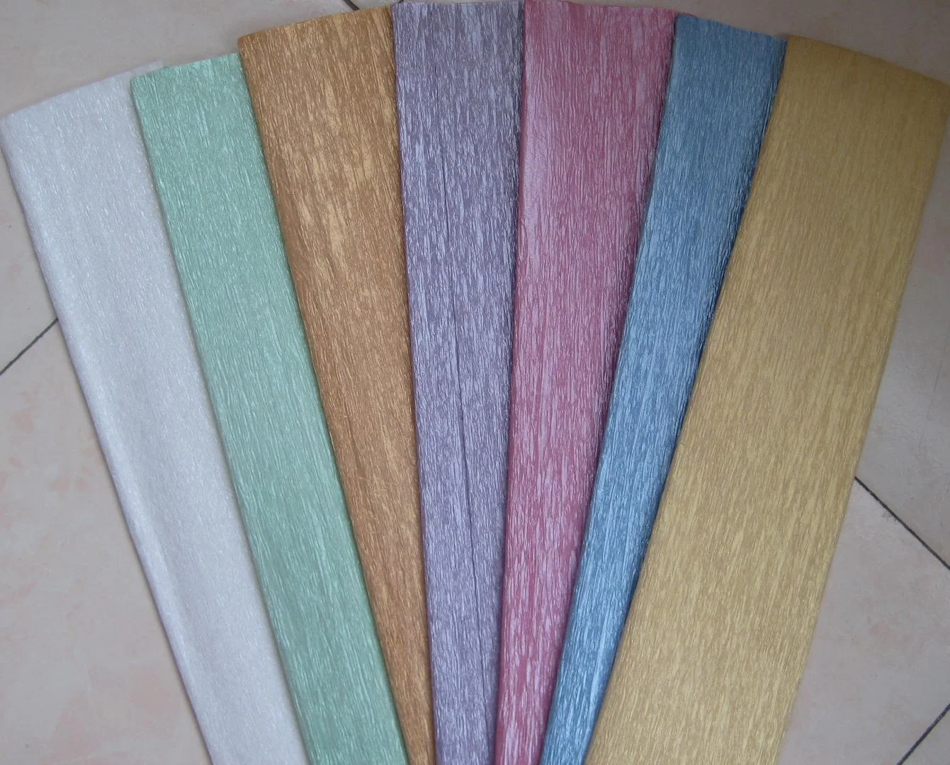 Custom Colorful Manufacturers Crepe Paper Roll Flower