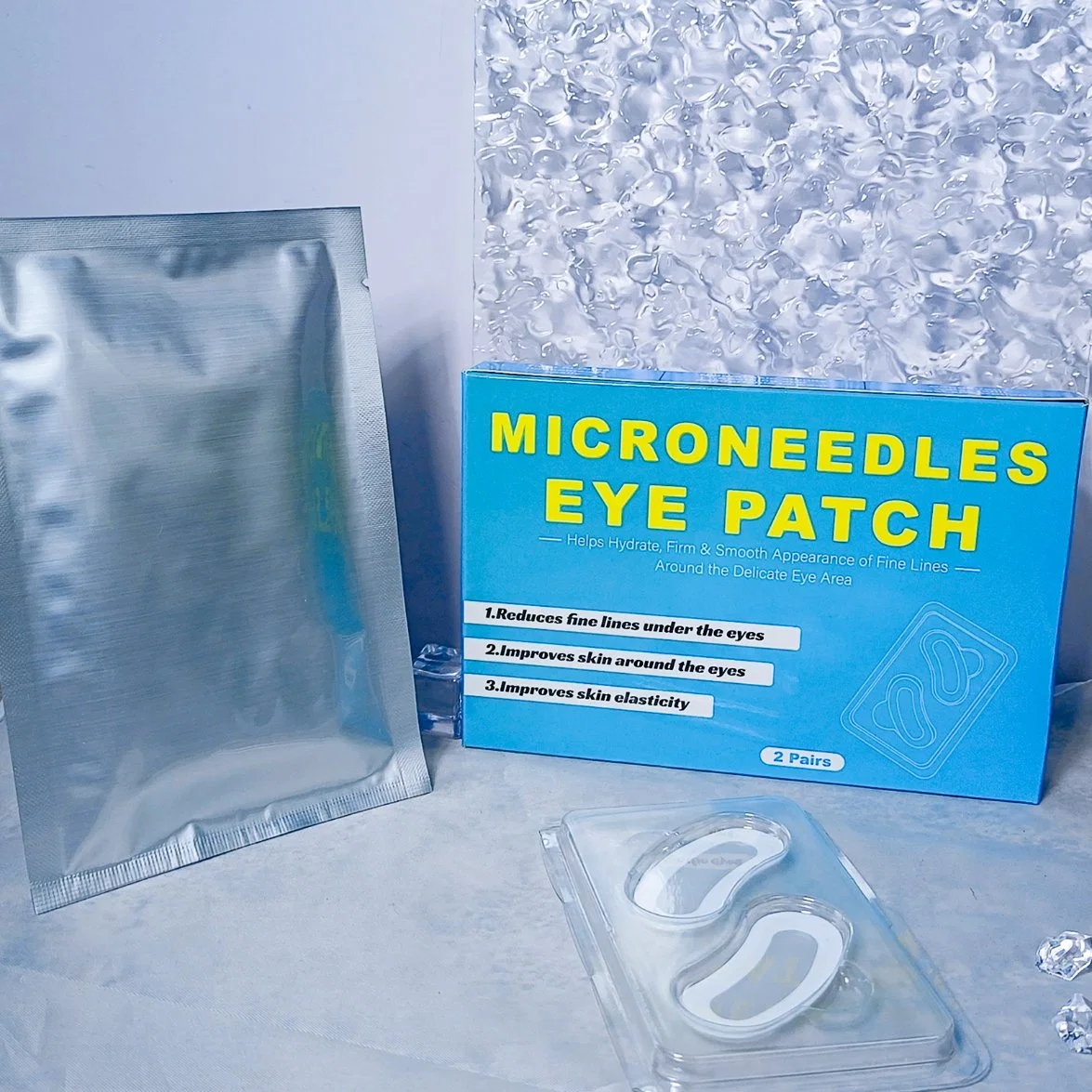 Cosmetics Eye Skin Care Mask Microneedles Eye Patch for Anti Wrinkles Fine Lines Eye Patches