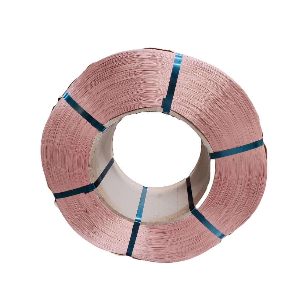 China matérias-primas revestido de cobre do fio de aço para PU fio de aço flexível
