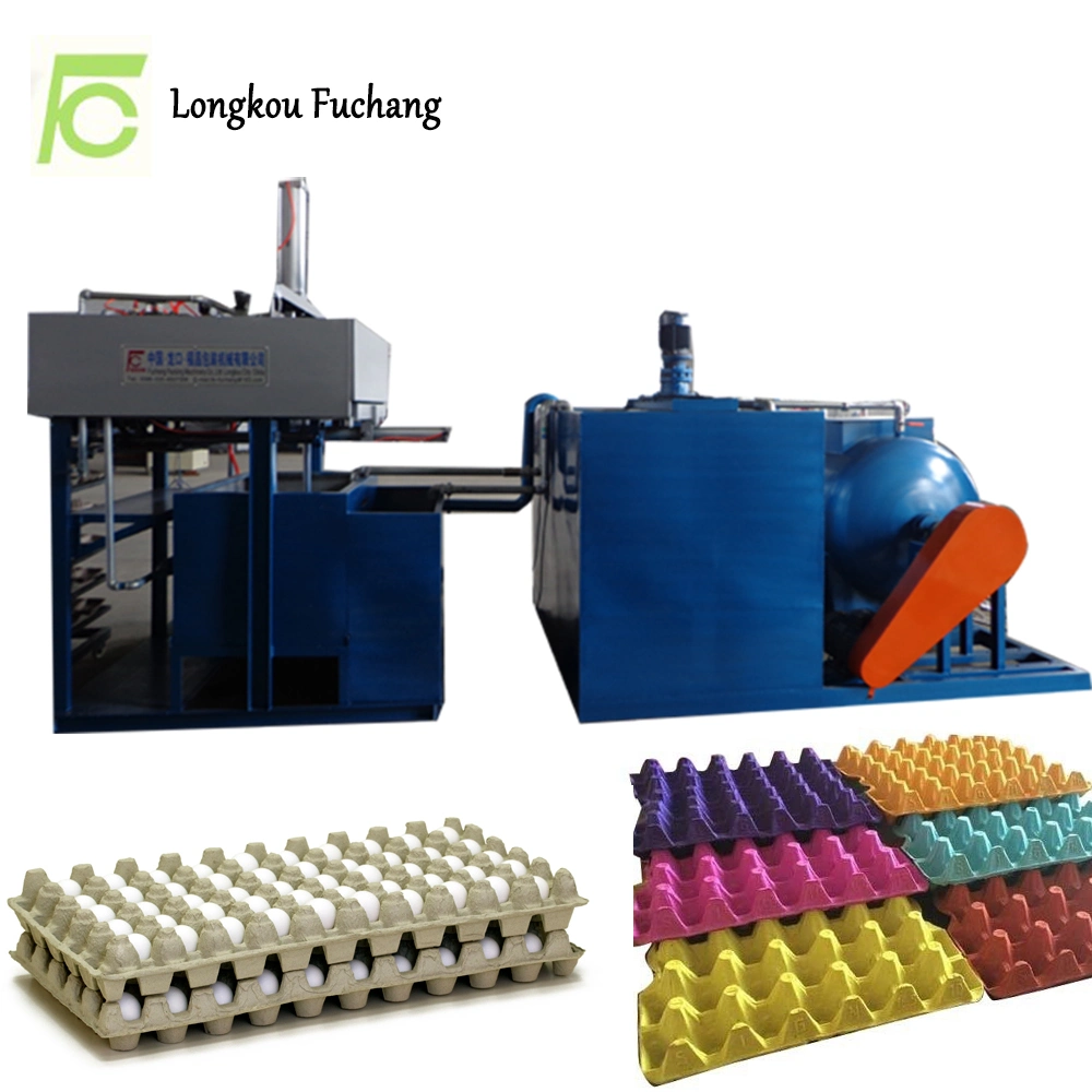 Waste Paper Forming Mini Egg Tray Making Machinery