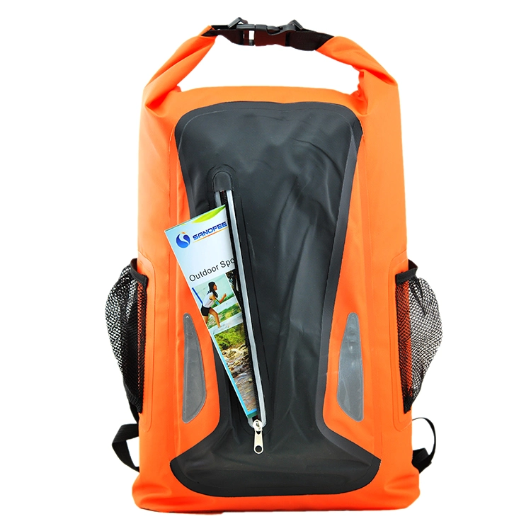 Custom Logo Boating Hiking Kayak Water Proof Floating Roll Top Dry Backpack Water Sports Outdoor Waterproof Dry Bag.