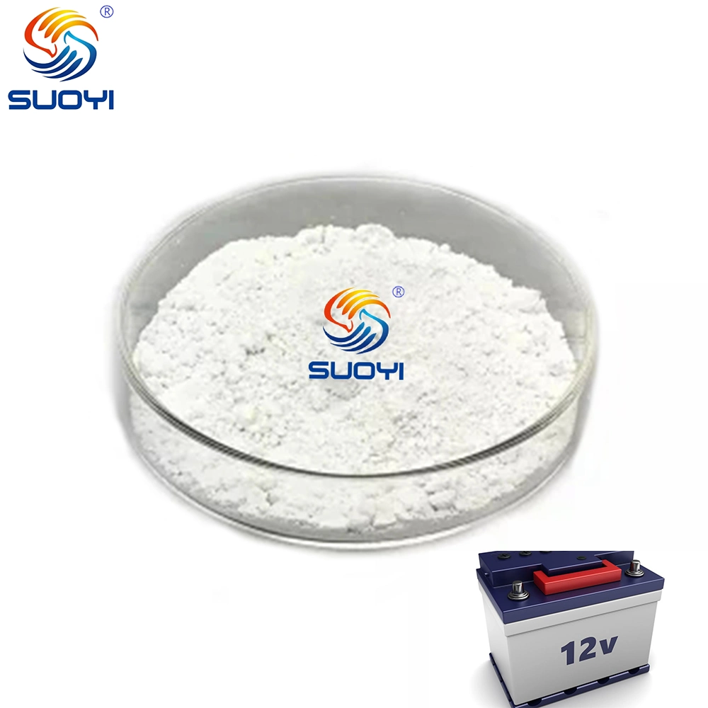 La Chine Suoyi usine directement la vente de 99,99 % de pureté de chlorure de lanthane Lacl3 Powder