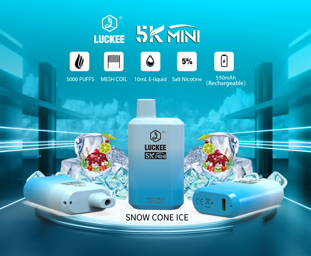 New Strending Elf Luckee 5K Mini 15ml Eliquid 550mAh Battery Wholesale/Supplier E Cigarette Bar with CE