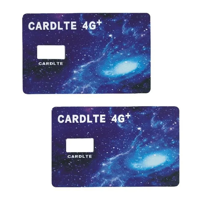 CR80 carte SIM PVC / carte d'appel / carte de téléphone portable avec emplacement personnalisé Impression