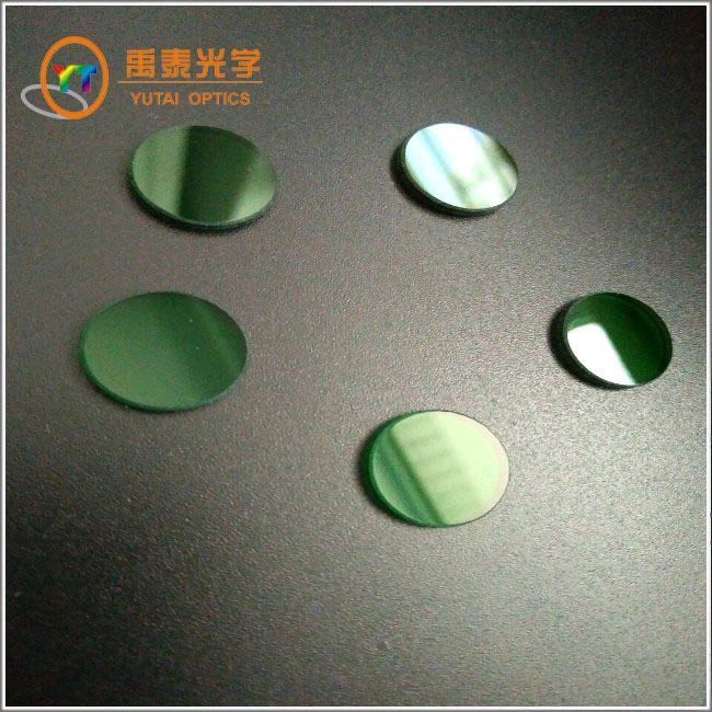 Diameter 10 15 20mm Green Color Glass Optical Filters