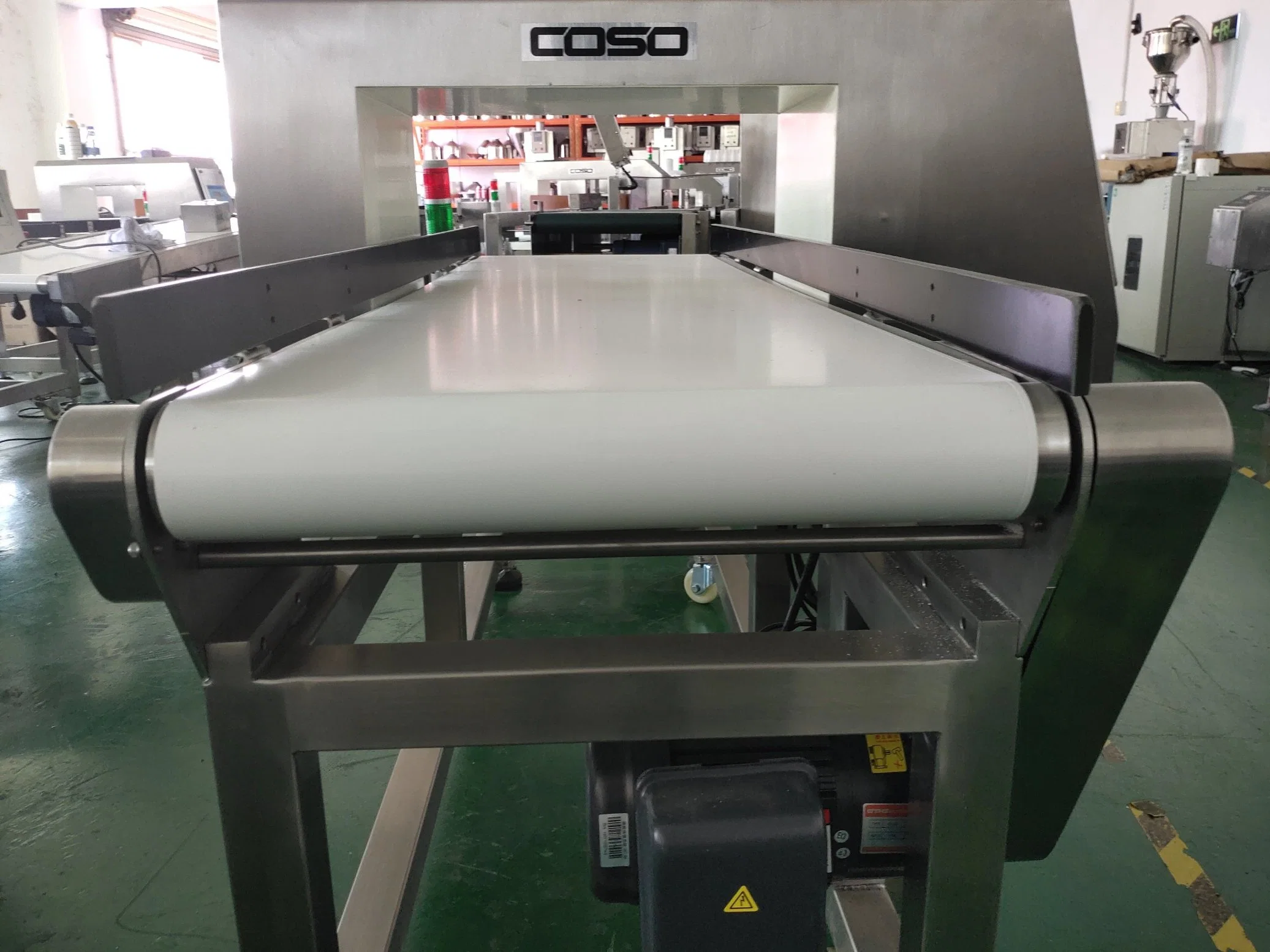 Tunnel Belt Conveyor Industrial Food Metal Detector Equipment