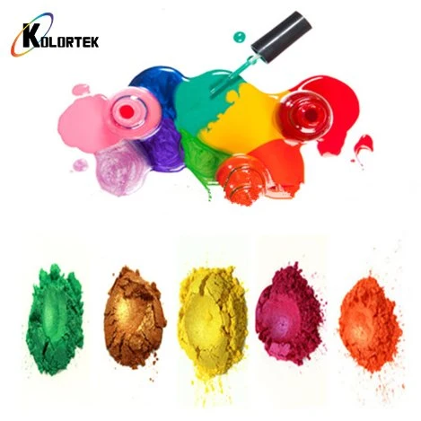 Pearlescent Pigments for Nail Polish, Cosmetic Mica Powder Manufacturer