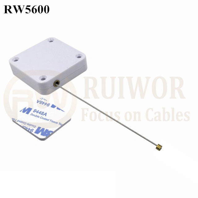 Square Heavy Duty Retractable Cable Work with Connectors for Various Products Security Display