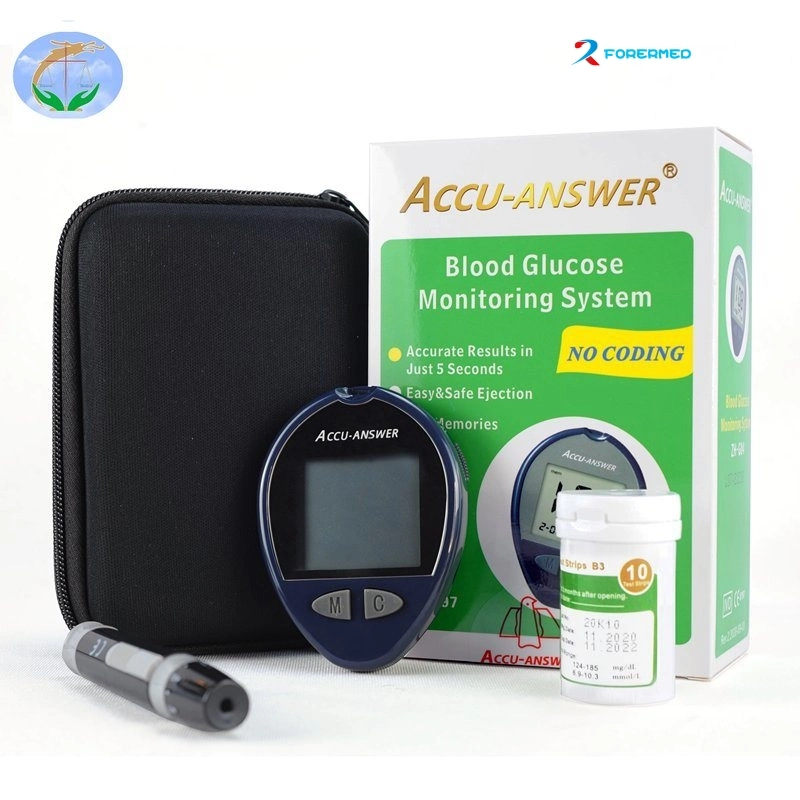 High Quality Home and Hospital Use Glucometer Blood Sugar Meter Glucose Monitor