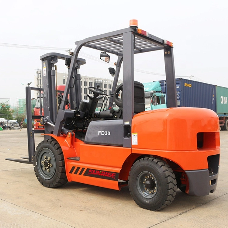 Automatic Transmission Forklift Cpcd70 7 Ton Hydraulic Diesel Forklift