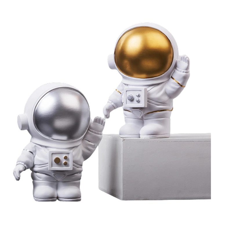 Hg29 Harz Astronaut Figur Geschenk Dekor Spielzeug Geburtstagsfeier Kinder Jungen Schlafzimmer Home Dekoration Spaceman