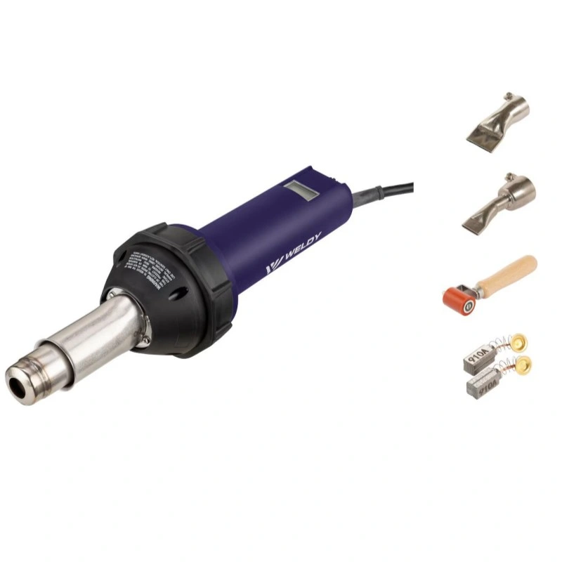 Energy Ht1600d Overlap Digital Control Hot Blast Taschenlampe EU-Stecker 230V Kunststoff-Kit Heißluftwerkzeuge Heißnaht Schweißpistolen Schweißgeräte