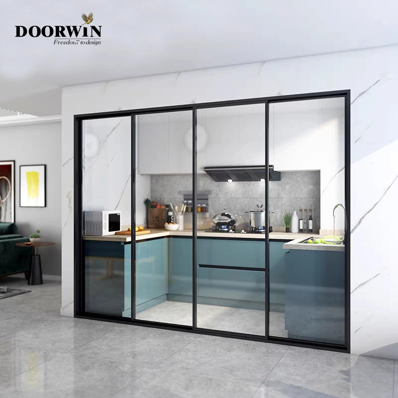 Teak Decoration Dw-Wood Aluminum Customers Special Requirements Iron Grill Design Folding Door