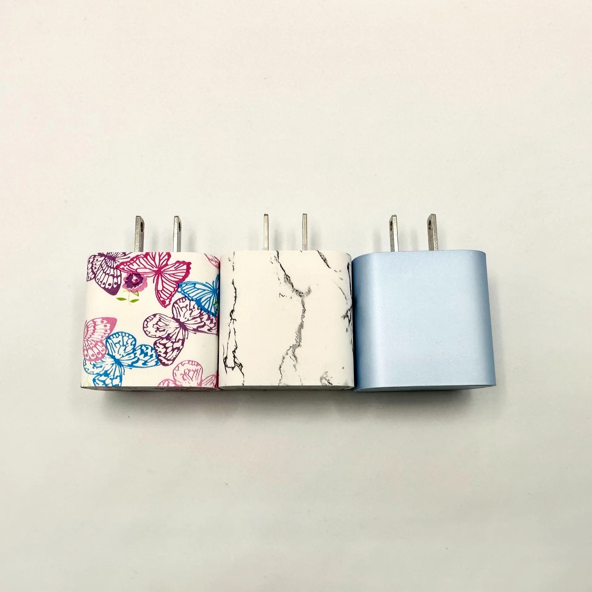 Wholesale OEM Marble Color USB C Charger 20W Pd Fast Charge Wall Charger Power Adapter with Us Plug