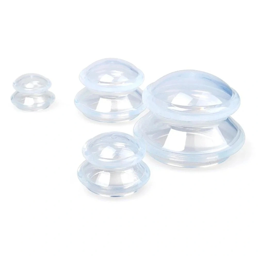 Hot Sell Silicone Cupping Device Rubber Vacuum Cupping Sets