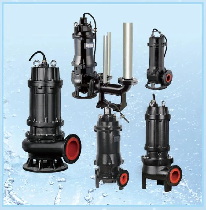 Wq Non-Clog Electric Industrial Submersible Cutter Cutting Grinder Grinding Sewage Pump