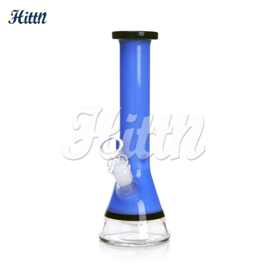 Wholesale/Supplier 10 Inches Pink Beaker Base Crack Pipe Smoking Set Hookah Shisha Glass Smoking Pipe