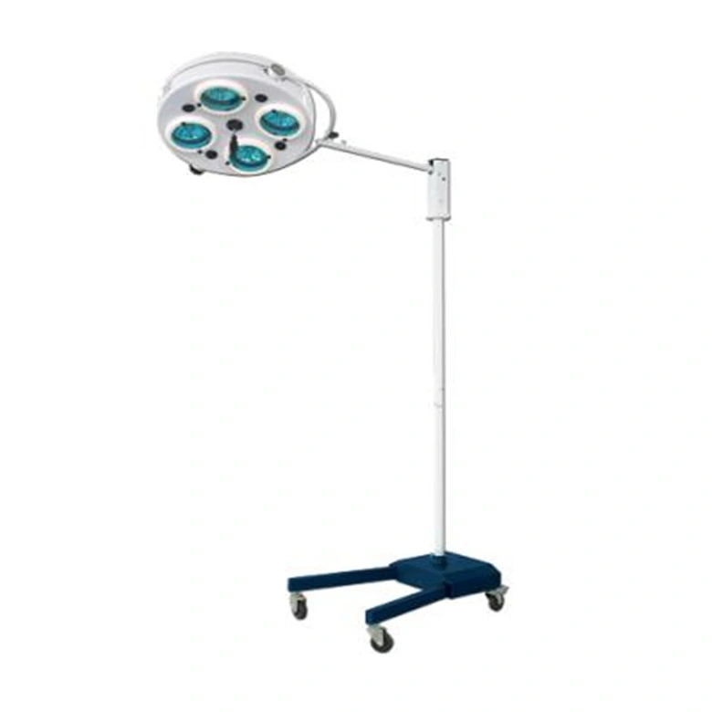 4 Holes 25W LED Portable Surgical Operating Examination Light for Dental and Veterinary