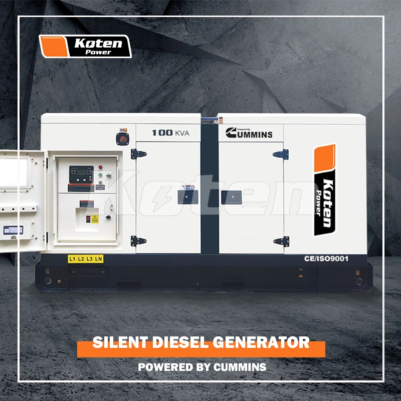 Koten Power serie DCEC 100kVA 125kVA 250kVA 300kVA 400kVA Super Precio silencioso del generador diesel