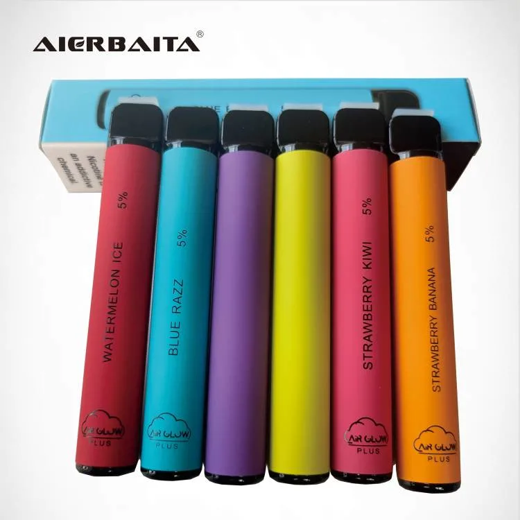 Disposable Electrical Vape Pen Wholesale Air Glow Plus One Time Use 800 Puffs