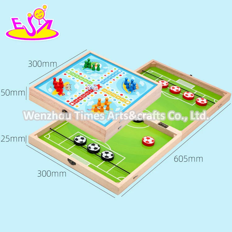 High quality/High cost performance  Customized Wooden Ejection Football Board Table Games for Kids W11A133