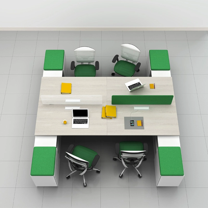 Großhandel Markt Holz Bürotisch Moderne Modulare Workstation Schreibtisch Büro Möbel