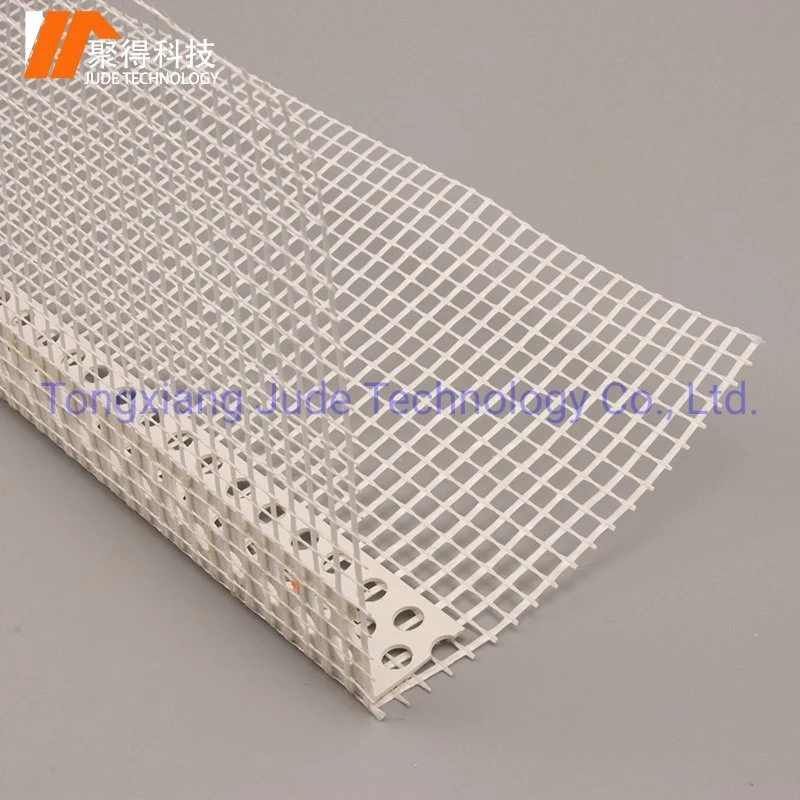 Plastic Angle Bead with Mesh Drywall Corner Bead with Mesh PVC Bead with Mesh