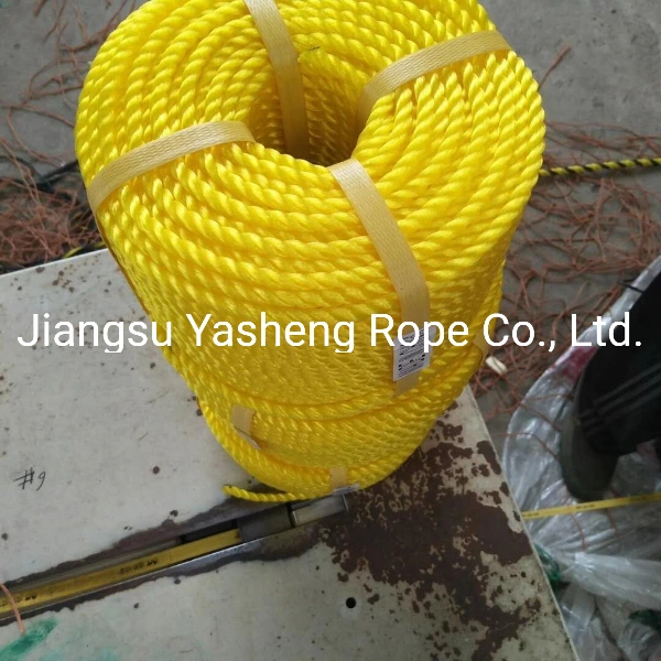 3strand 4strand Polypropylene PP PE Plastic Marine Mooring Rope