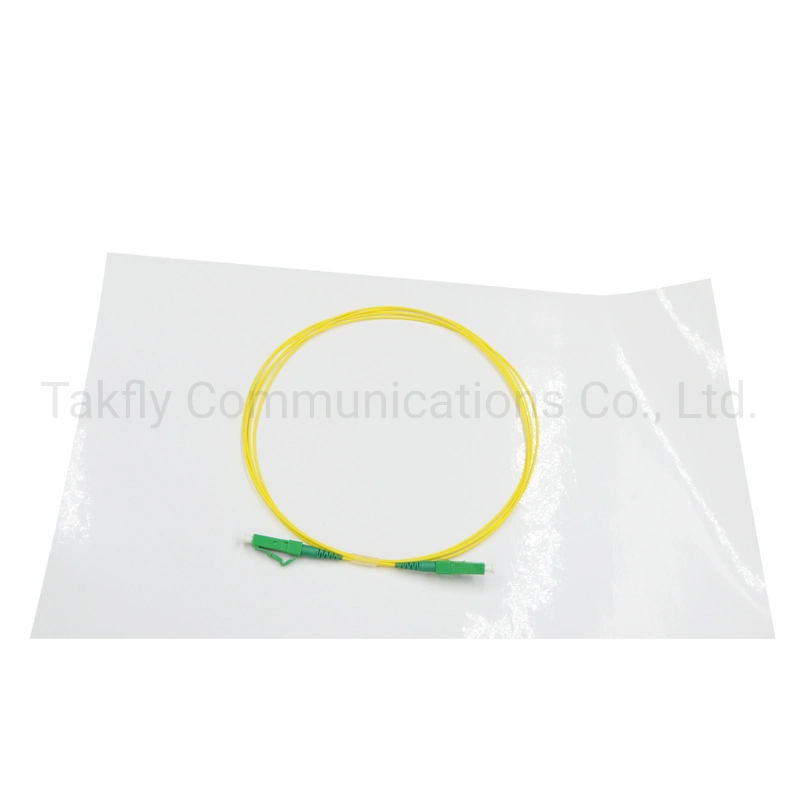 0.9mm Cable LC APC Singlemode Optical Fiber Patchcord